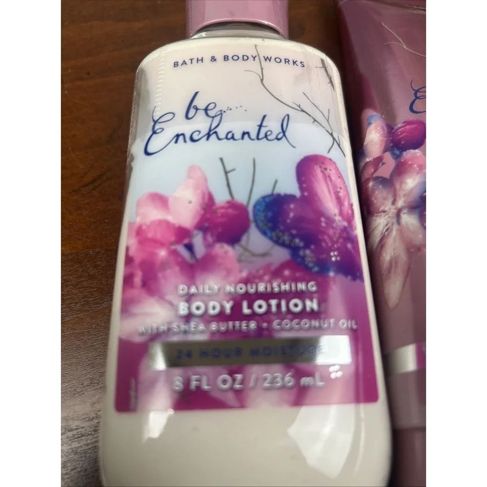 bath & body works BE ENCHANTED Body Lotion & Ultimate Cream
